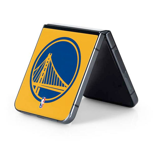 NBA Golden State Warriors Large Logo Galaxy Z Flip5 5G Skin